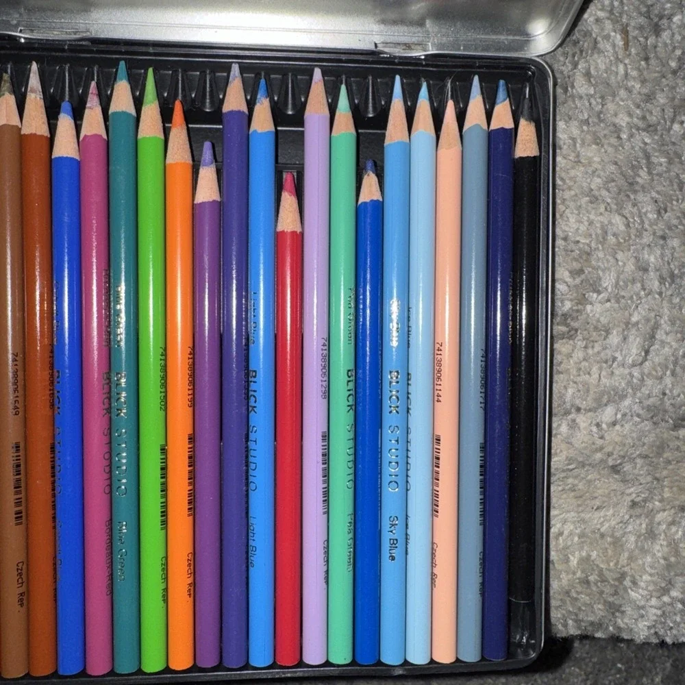 Blick Studio 36 Artists Colored Pencils- Set of 36 Blendable High Pigment